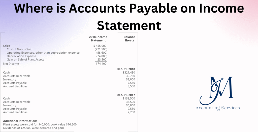 Accounts Payable on Income Statement