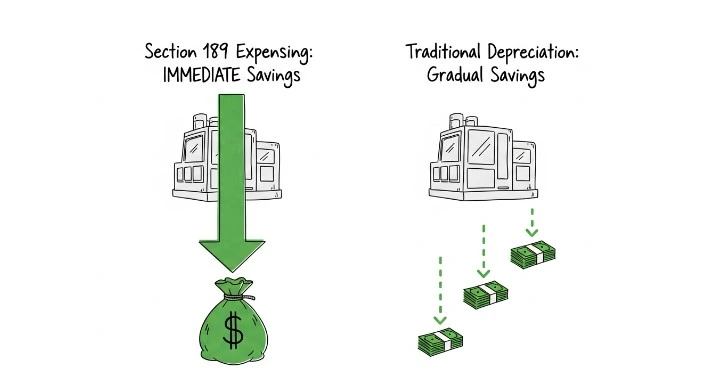 Section 179 immediate equipment expensing overview