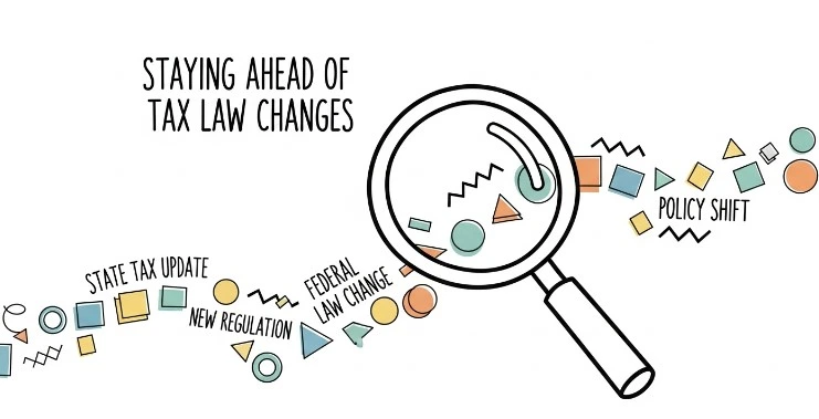 Tax law updates for federal and state compliance guidance